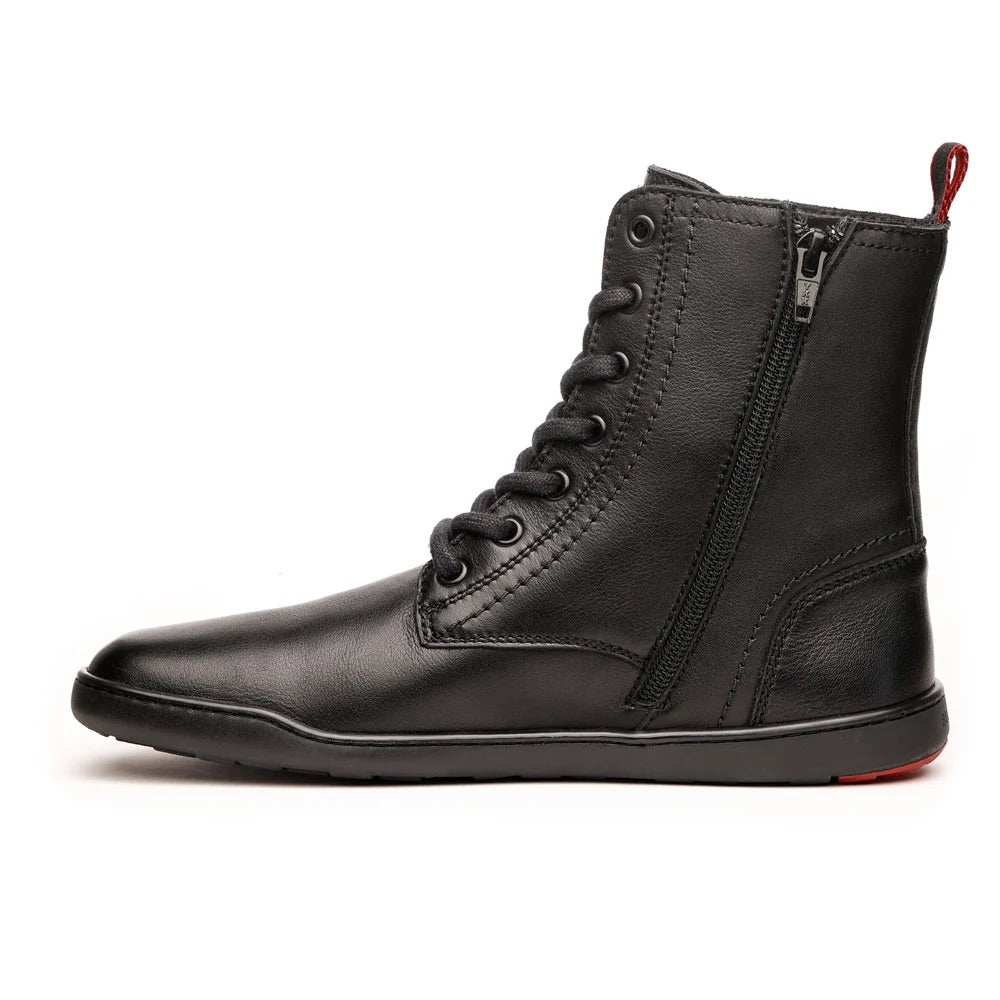 BLSN-040W-G deep black - Damen Barfußschuh