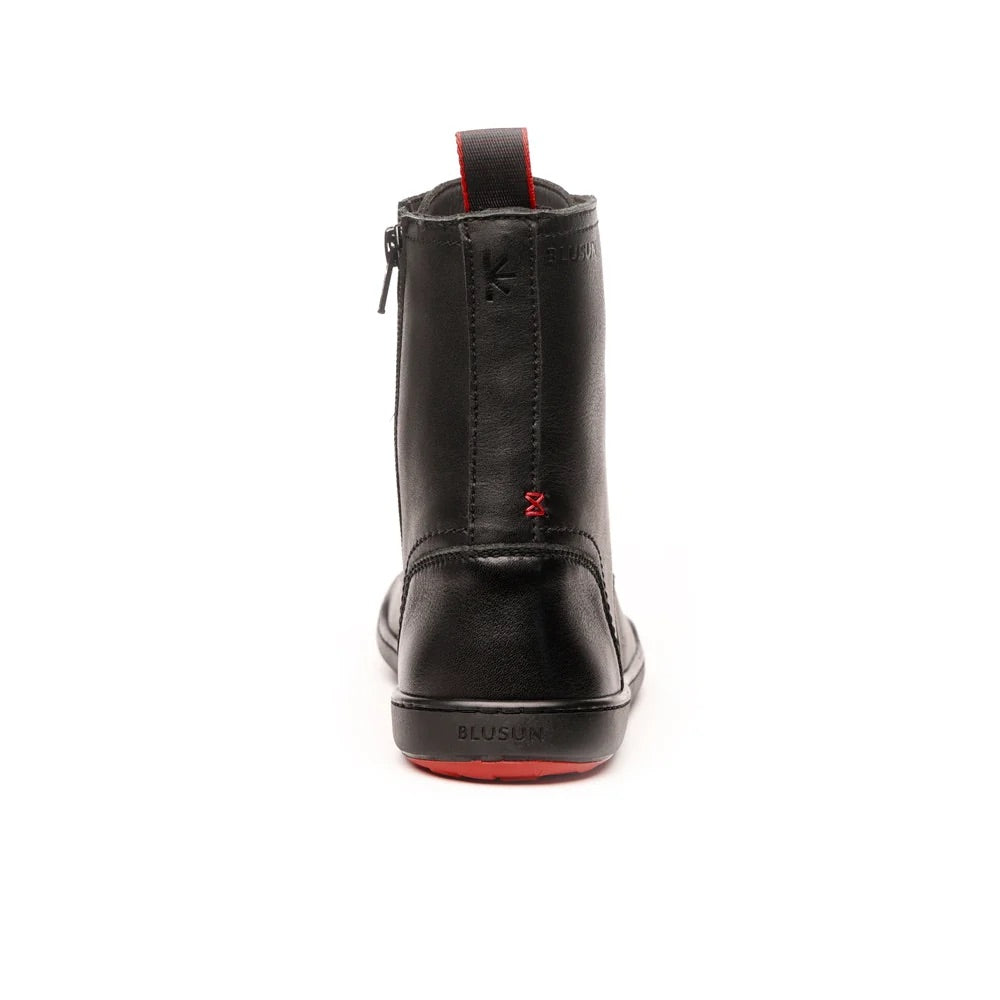BLSN-040W-G deep black - Damen Barfußschuh