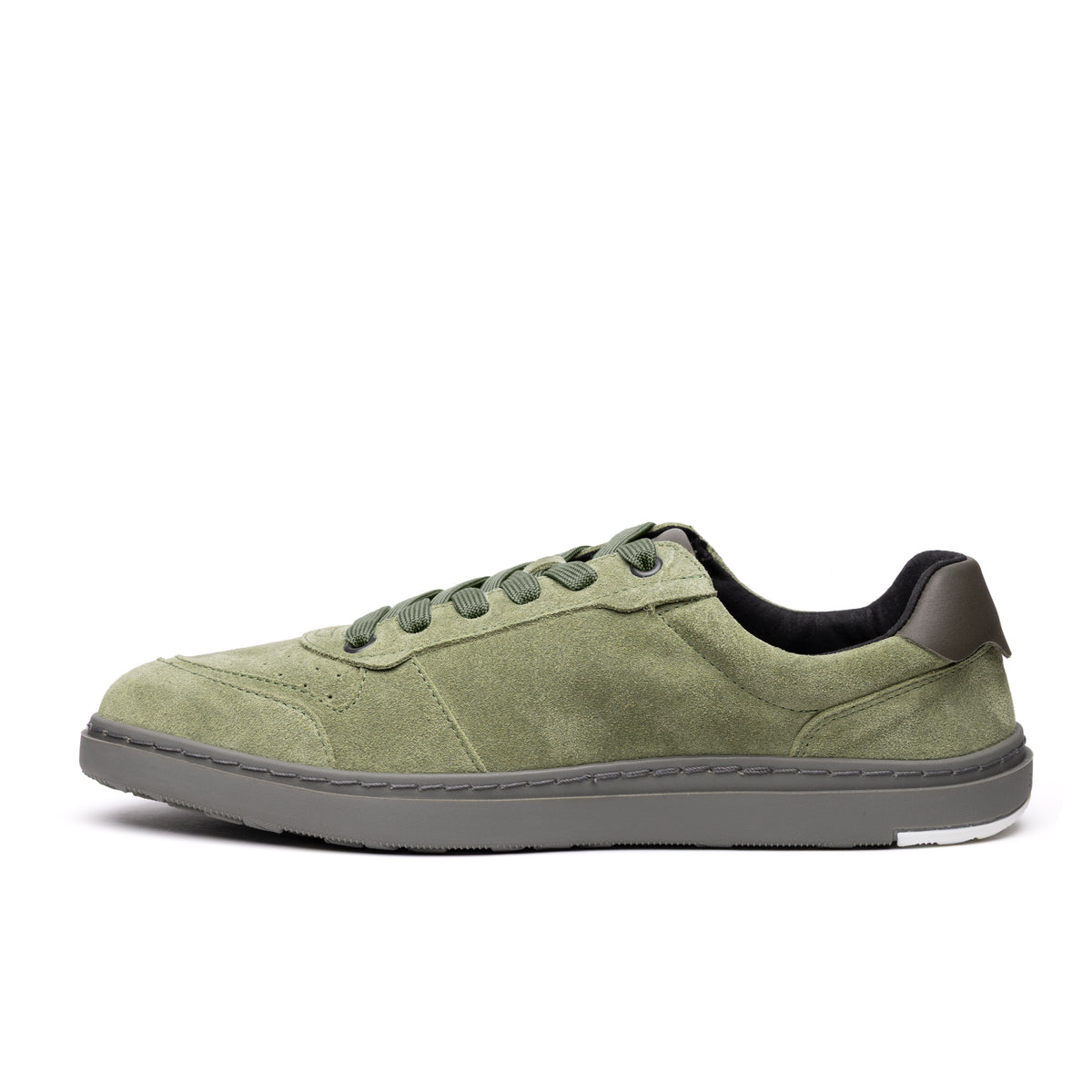 BLSN-600+M-V dark green - Herren Barfußschuh