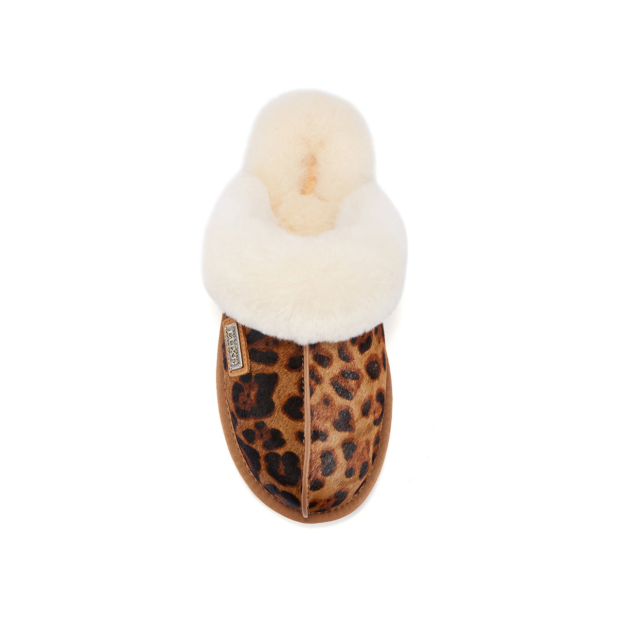 CLOSED MULE LEOPARD