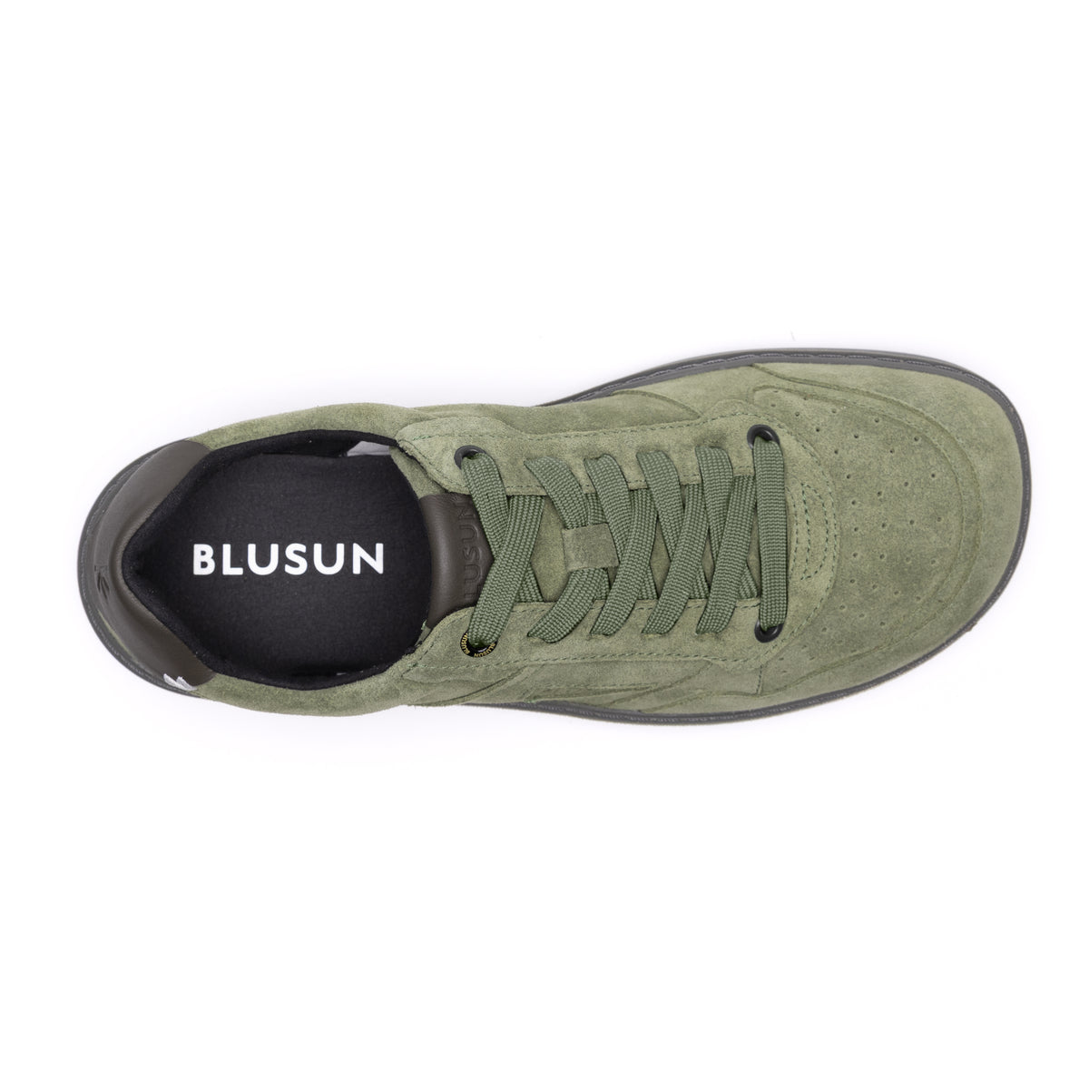 BLSN-600+M-V dark green - Herren Barfußschuh