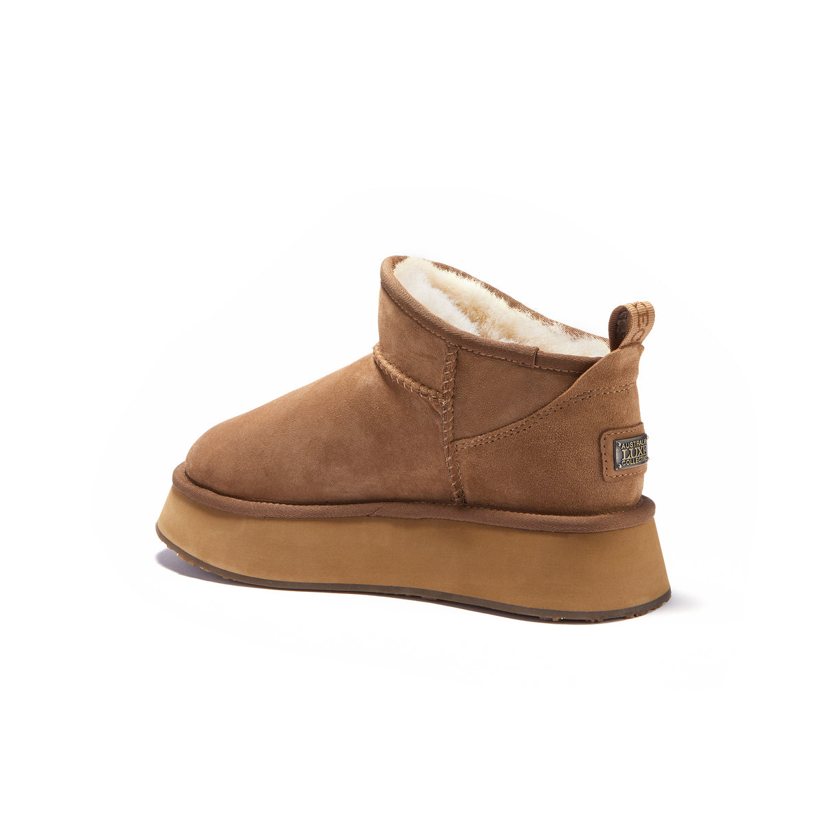 COSY ULTRA SHORT PLATFOAM CHESTNUT
